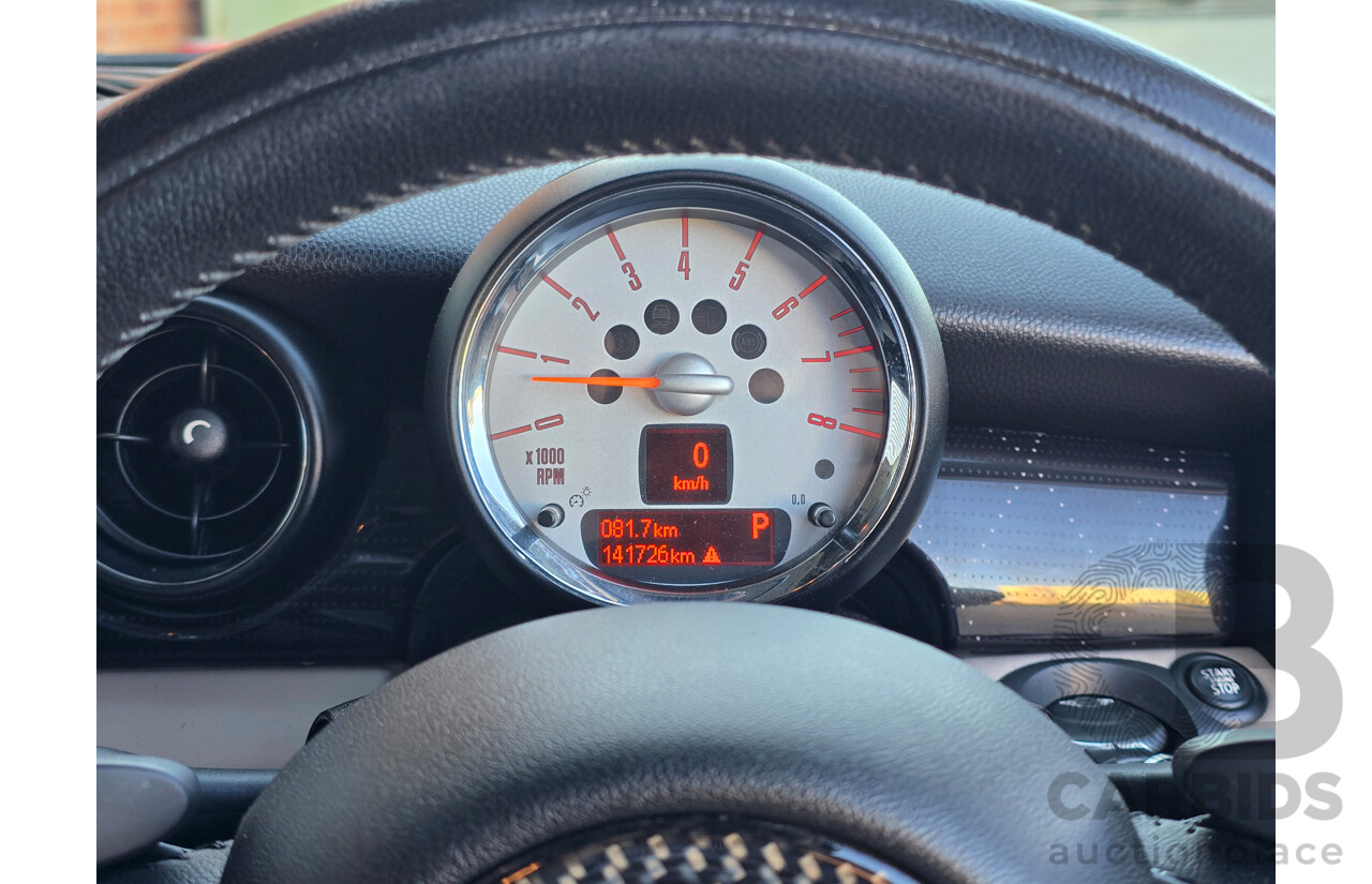 06/2012 Mini Cooper Baker Street R56 MY12 2d Hatchback Pepper White 1.6L