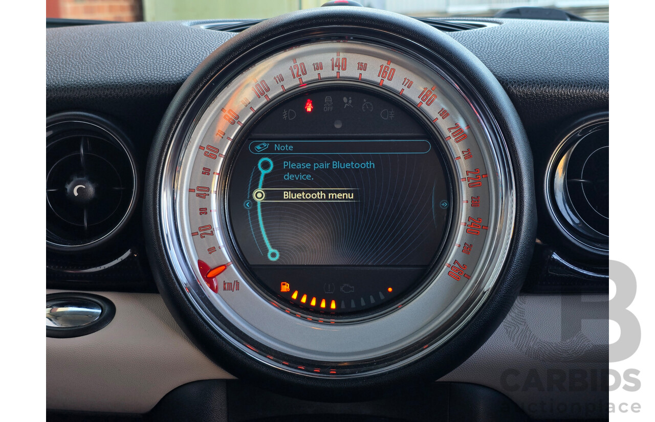 06/2012 Mini Cooper Baker Street R56 MY12 2d Hatchback Pepper White 1.6L