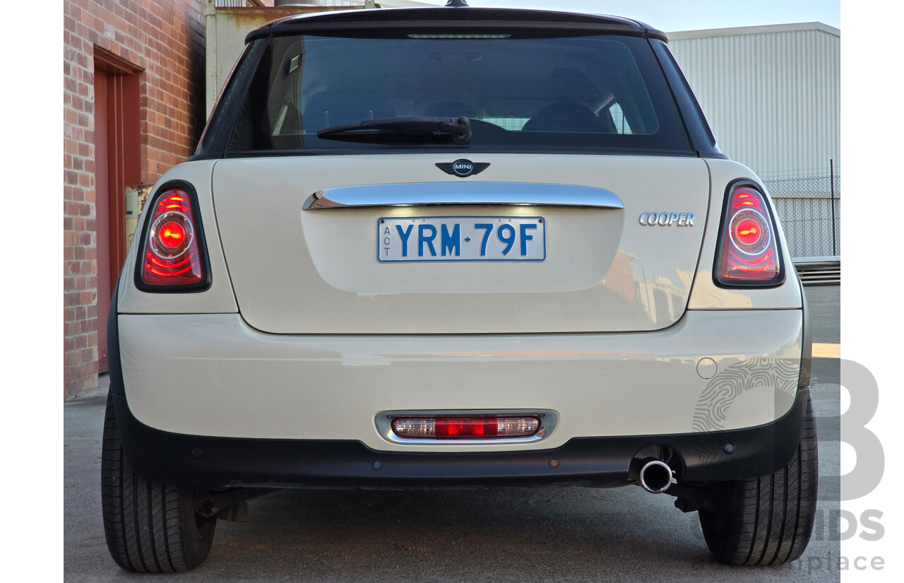 06/2012 Mini Cooper Baker Street R56 MY12 2d Hatchback Pepper White 1.6L