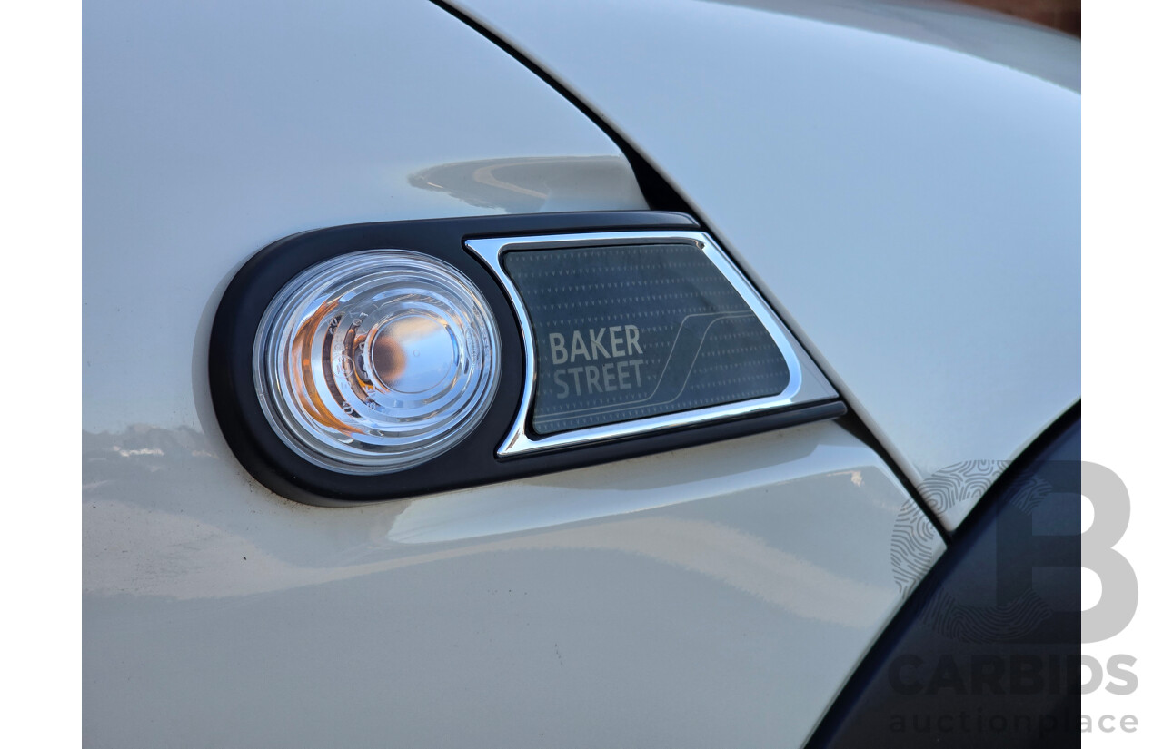 06/2012 Mini Cooper Baker Street R56 MY12 2d Hatchback Pepper White 1.6L