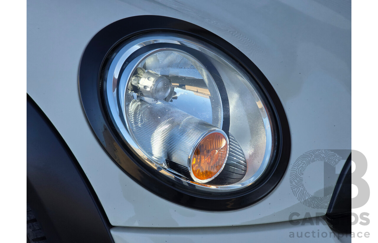 06/2012 Mini Cooper Baker Street R56 MY12 2d Hatchback Pepper White 1.6L
