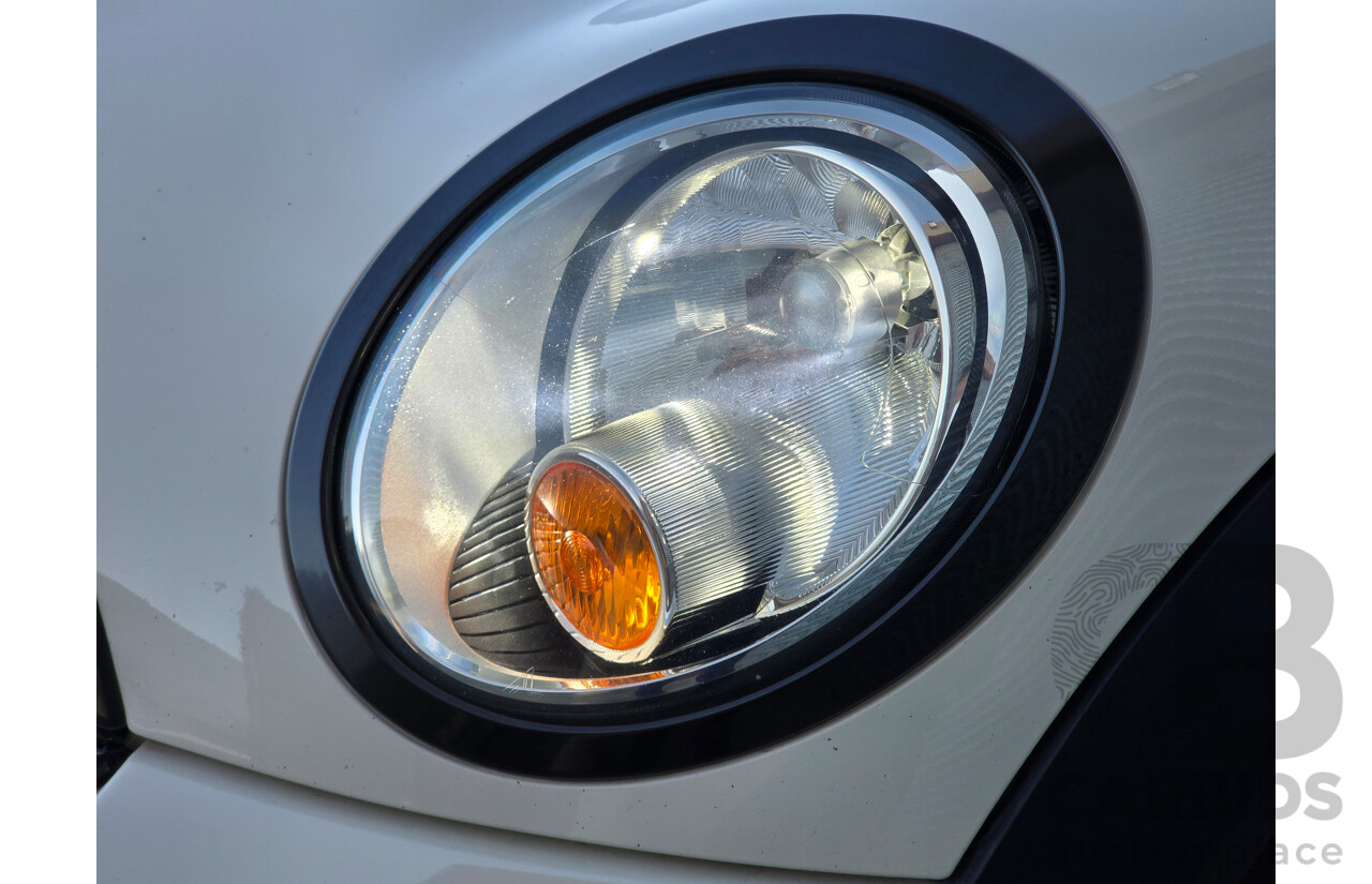 06/2012 Mini Cooper Baker Street R56 MY12 2d Hatchback Pepper White 1.6L