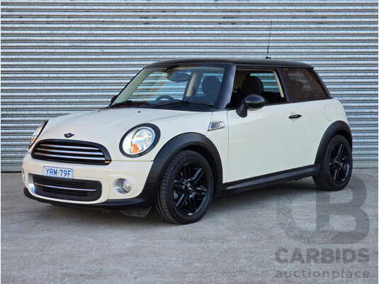 06/2012 Mini Cooper Baker Street R56 MY12 2d Hatchback Pepper White 1.6L