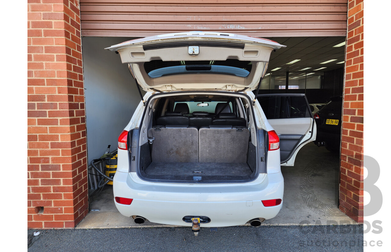 7/2010 Subaru Tribeca 3.6R Premium (7 Seat) MY10 4d Wagon White 3.6L