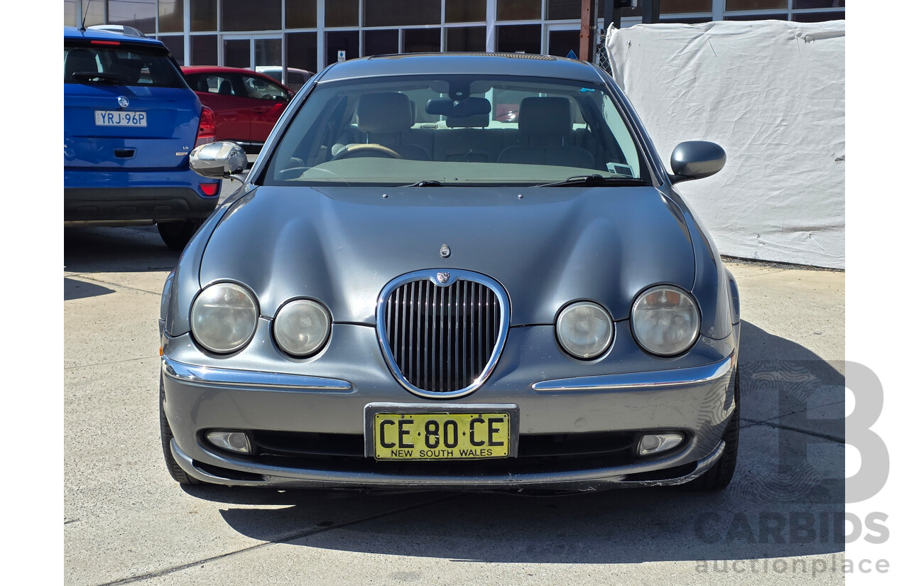 10/2003 Jaguar S Type V6 RWD  4D Sedan Grey 2.5L