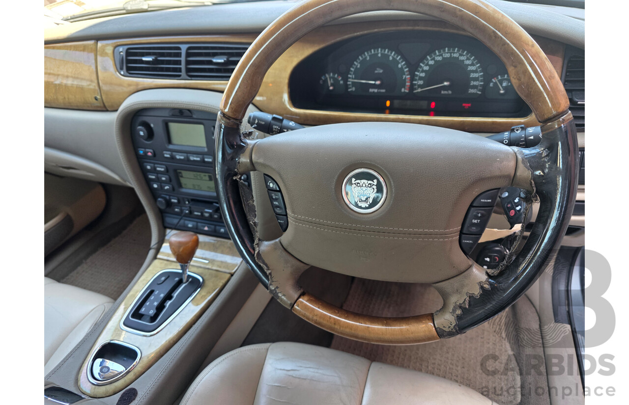 10/2003 Jaguar S Type V6 RWD  4D Sedan Grey 2.5L