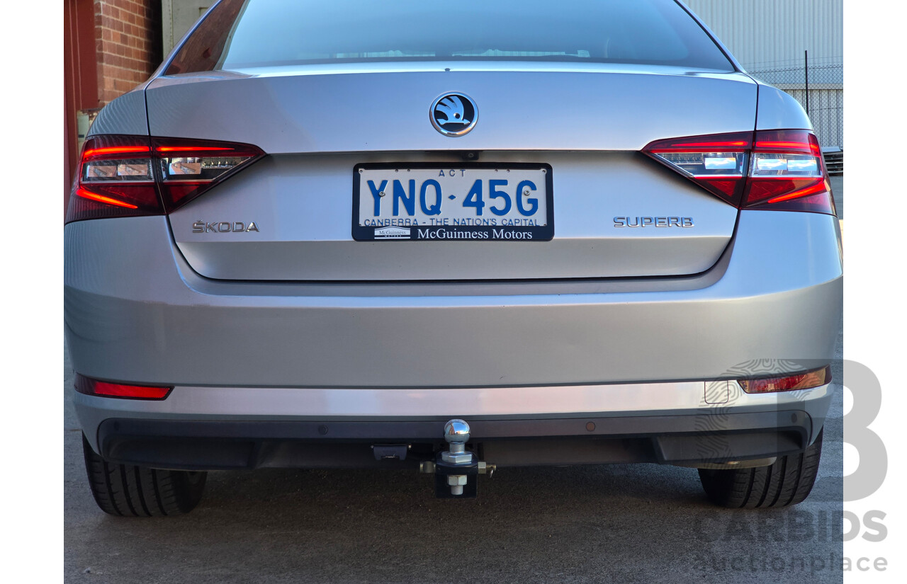 07/2017 Skoda Superb 162TSI NP MY17 4d Sedan Brilliant Silver Metallic Turbo 2.0L