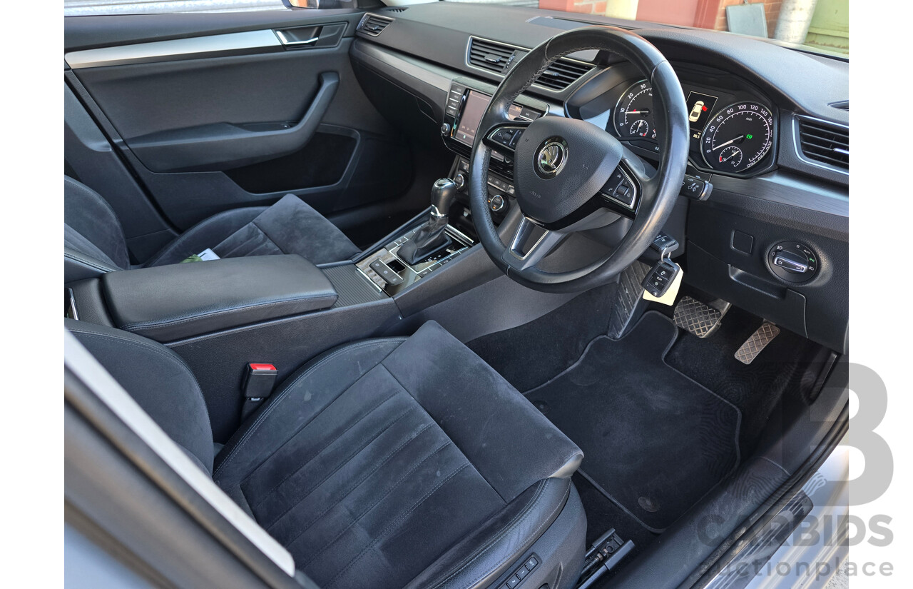 07/2017 Skoda Superb 162TSI NP MY17 4d Sedan Brilliant Silver Metallic Turbo 2.0L