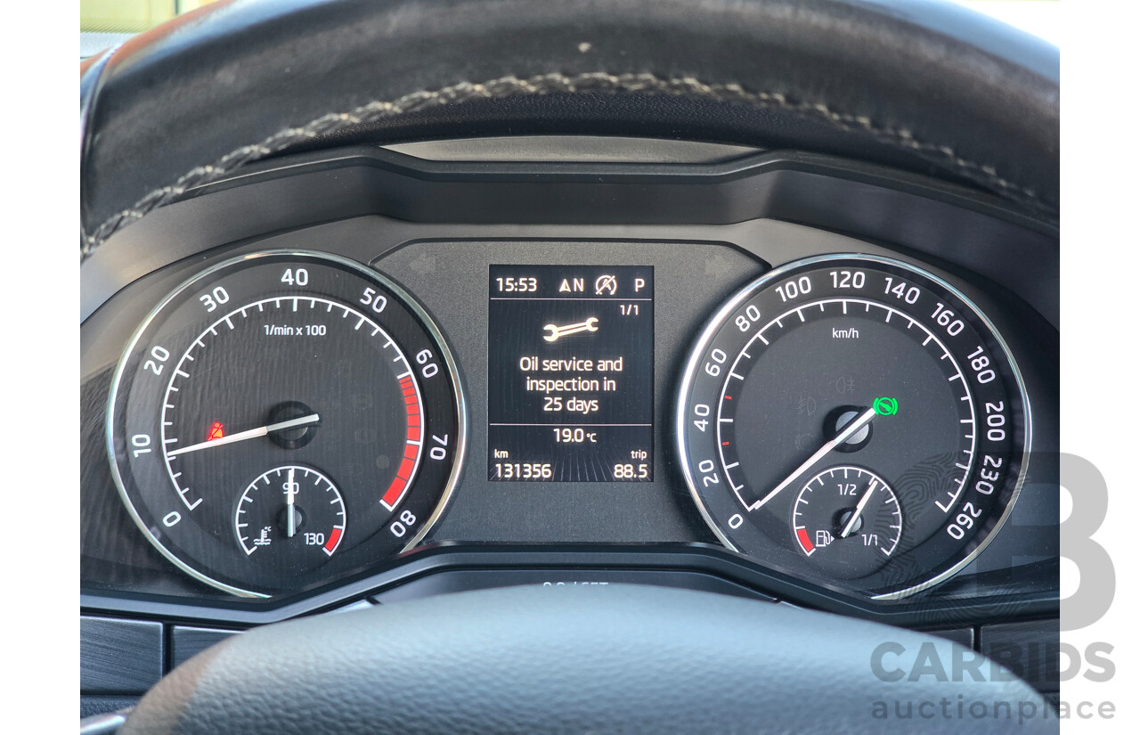 07/2017 Skoda Superb 162TSI NP MY17 4d Sedan Brilliant Silver Metallic Turbo 2.0L