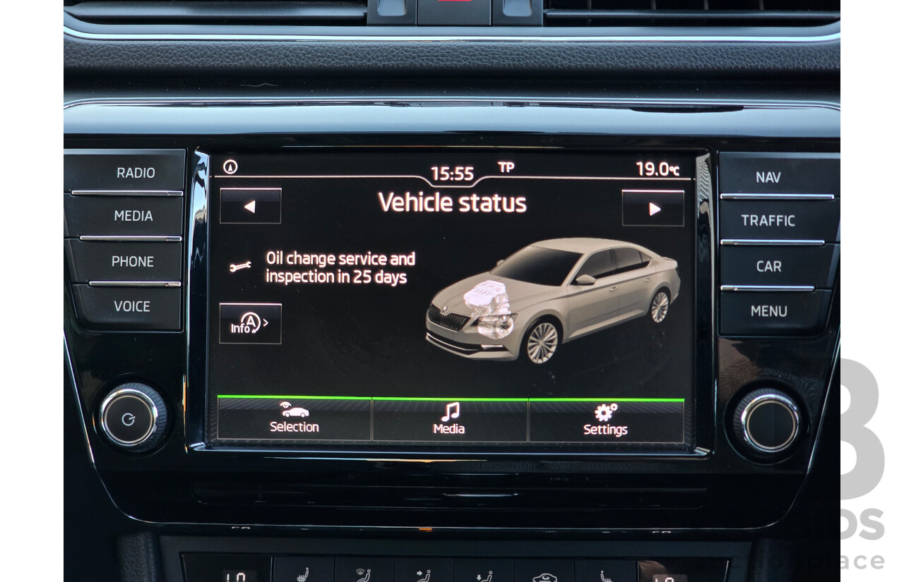 07/2017 Skoda Superb 162TSI NP MY17 4d Sedan Brilliant Silver Metallic Turbo 2.0L