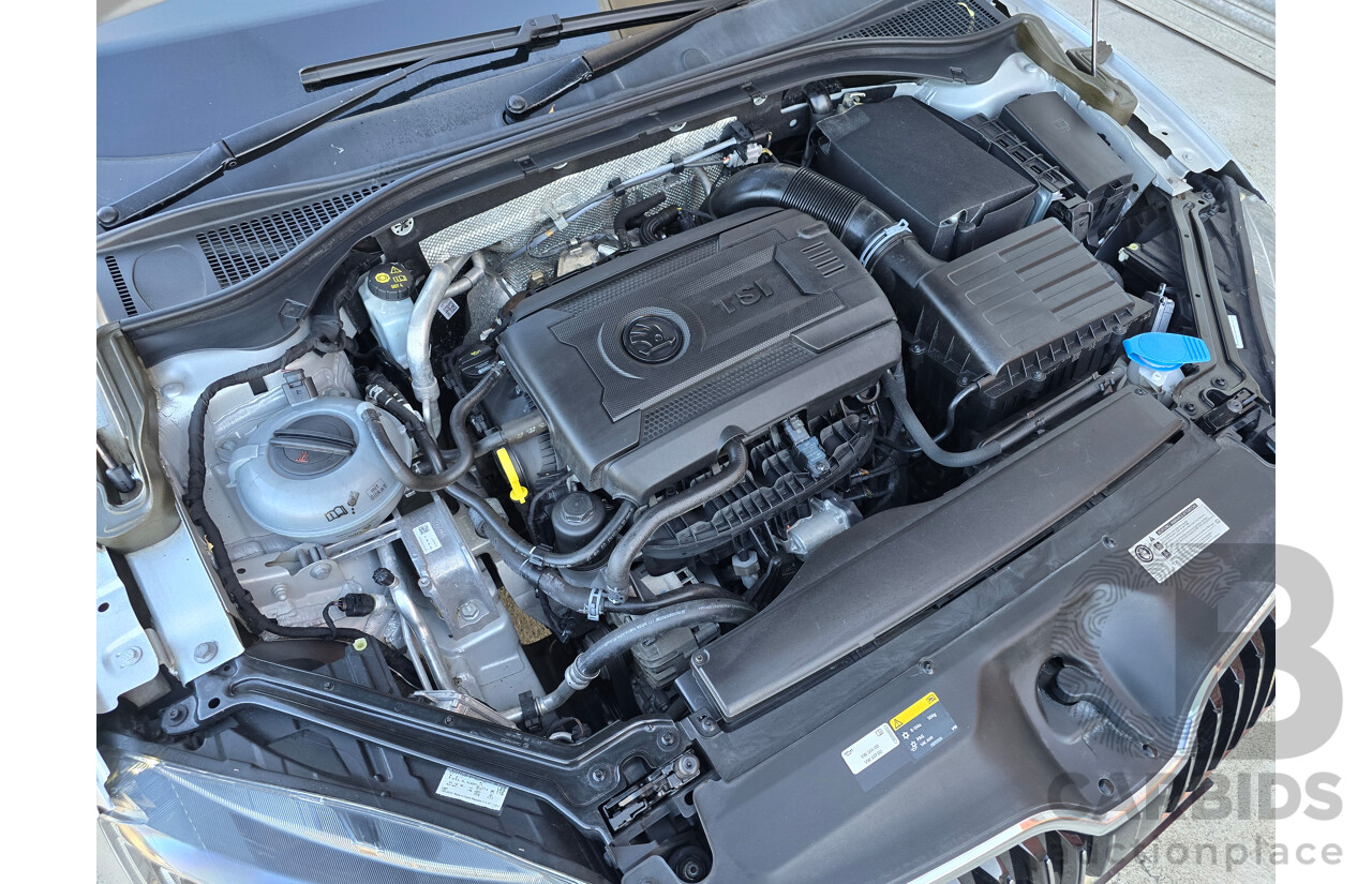 07/2017 Skoda Superb 162TSI NP MY17 4d Sedan Brilliant Silver Metallic Turbo 2.0L