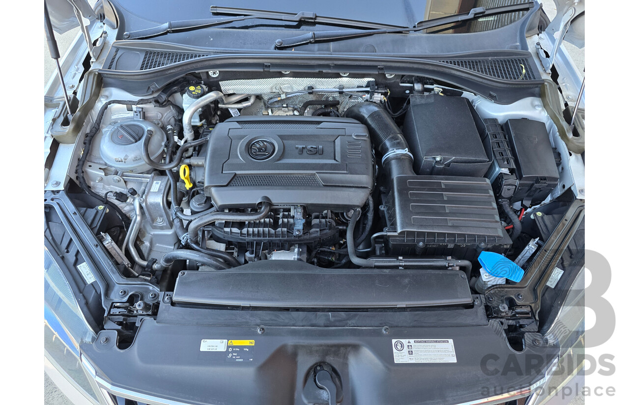 07/2017 Skoda Superb 162TSI NP MY17 4d Sedan Brilliant Silver Metallic Turbo 2.0L