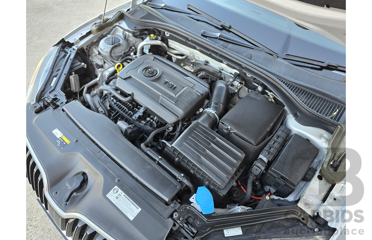 07/2017 Skoda Superb 162TSI NP MY17 4d Sedan Brilliant Silver Metallic Turbo 2.0L