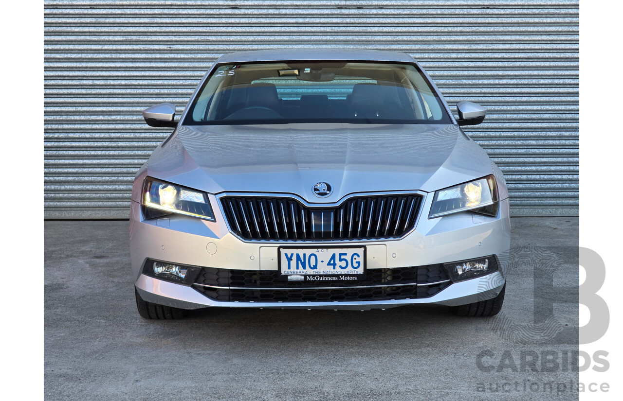 07/2017 Skoda Superb 162TSI NP MY17 4d Sedan Brilliant Silver Metallic Turbo 2.0L