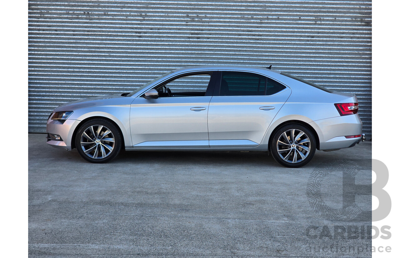 07/2017 Skoda Superb 162TSI NP MY17 4d Sedan Brilliant Silver Metallic Turbo 2.0L