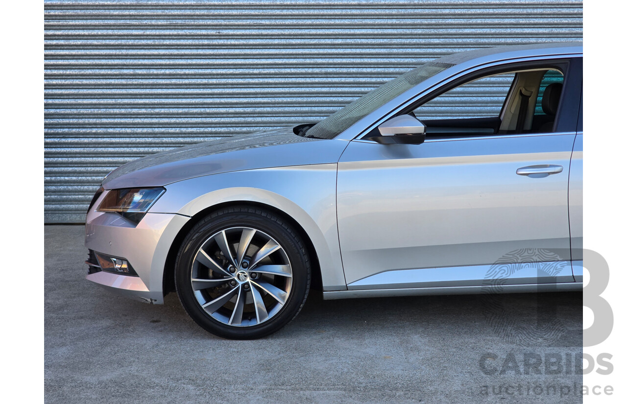 07/2017 Skoda Superb 162TSI NP MY17 4d Sedan Brilliant Silver Metallic Turbo 2.0L