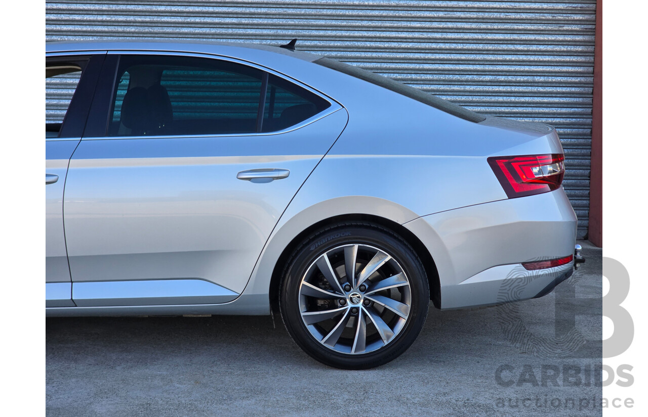 07/2017 Skoda Superb 162TSI NP MY17 4d Sedan Brilliant Silver Metallic Turbo 2.0L