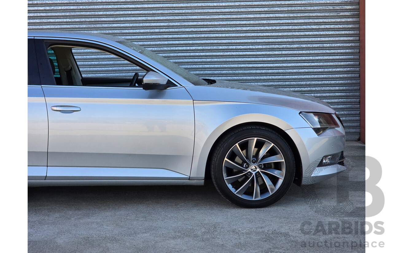 07/2017 Skoda Superb 162TSI NP MY17 4d Sedan Brilliant Silver Metallic Turbo 2.0L