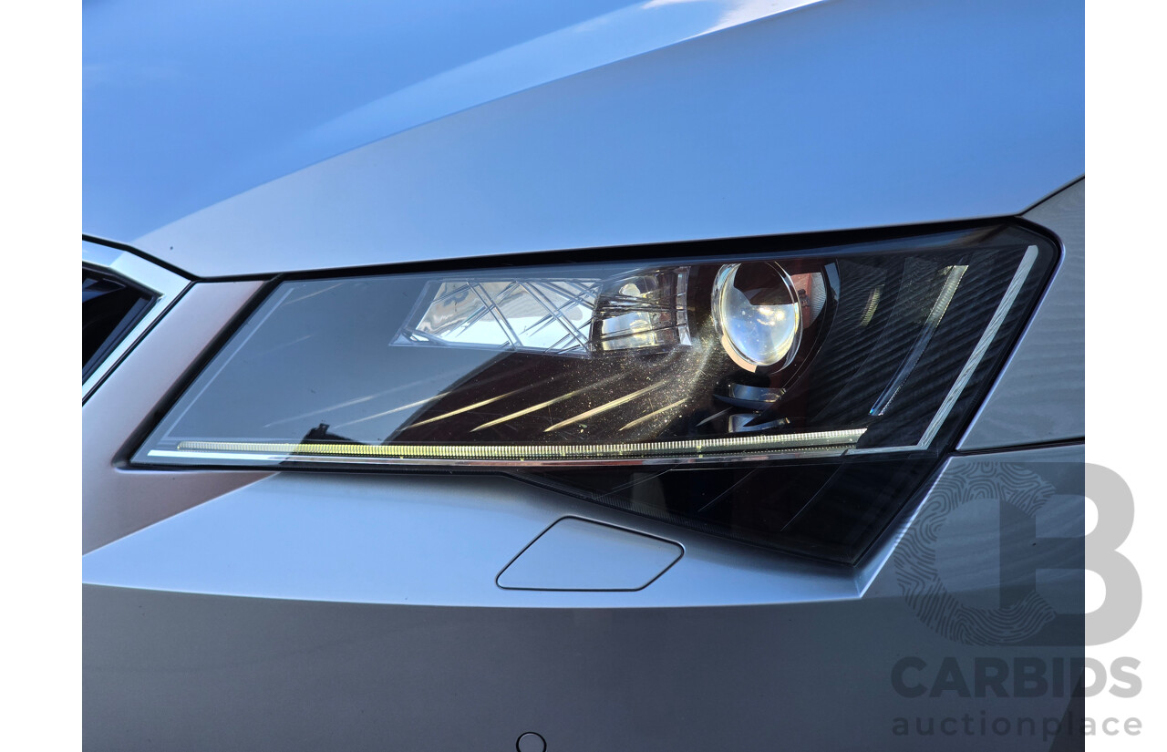 07/2017 Skoda Superb 162TSI NP MY17 4d Sedan Brilliant Silver Metallic Turbo 2.0L