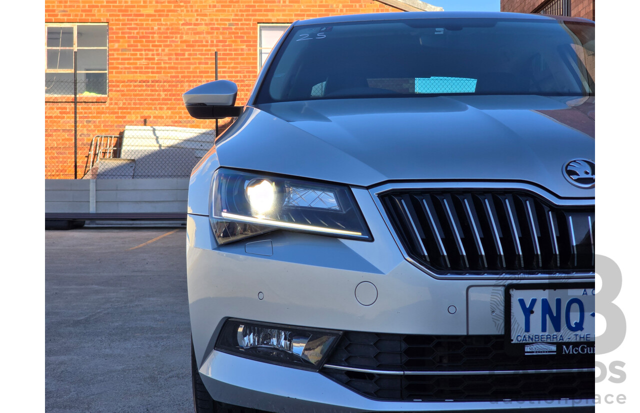 07/2017 Skoda Superb 162TSI NP MY17 4d Sedan Brilliant Silver Metallic Turbo 2.0L