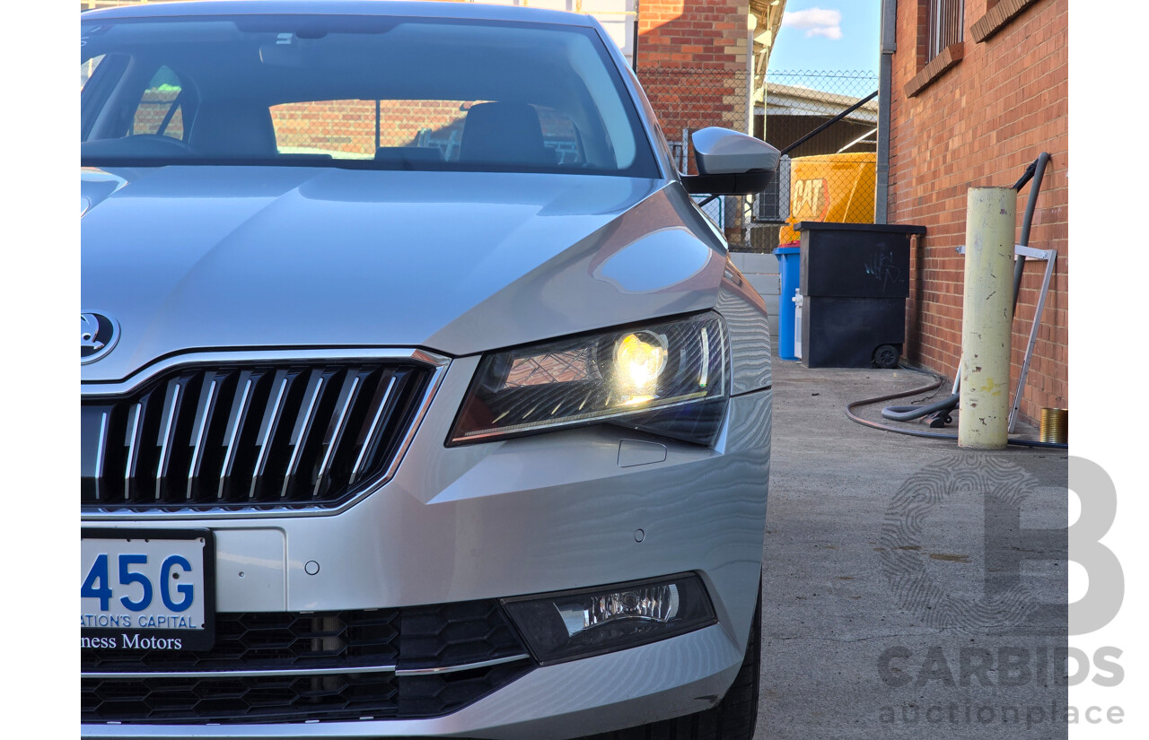 07/2017 Skoda Superb 162TSI NP MY17 4d Sedan Brilliant Silver Metallic Turbo 2.0L