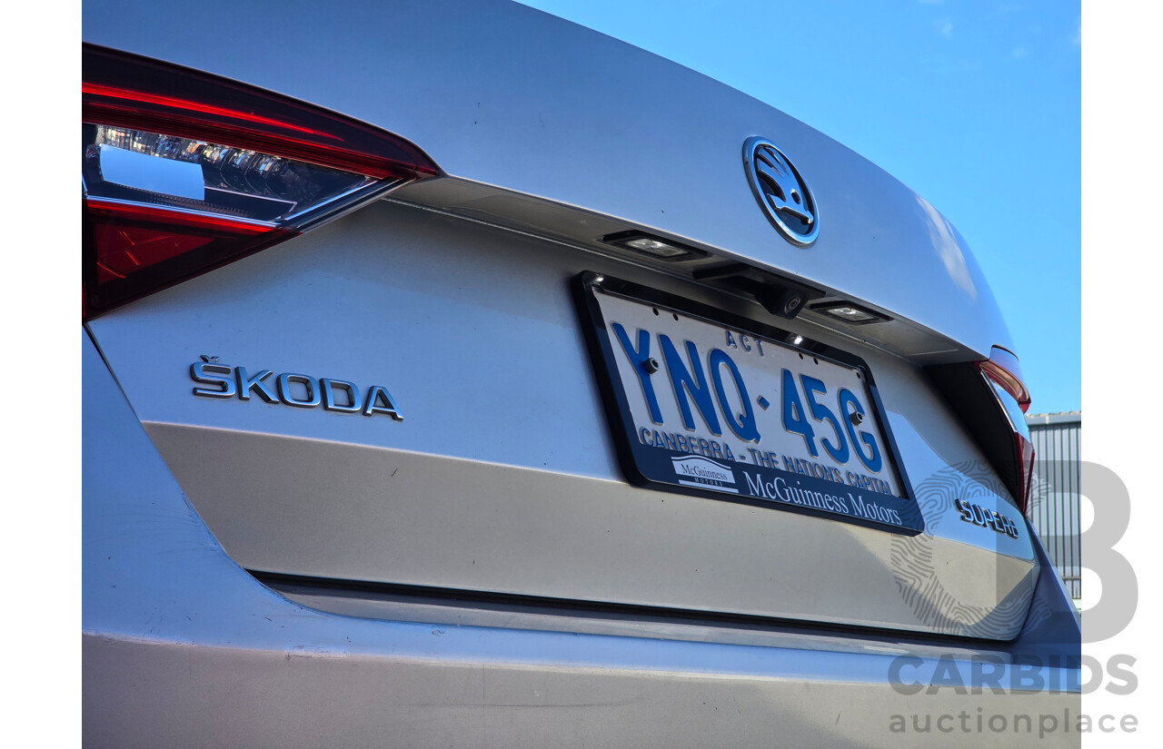 07/2017 Skoda Superb 162TSI NP MY17 4d Sedan Brilliant Silver Metallic Turbo 2.0L