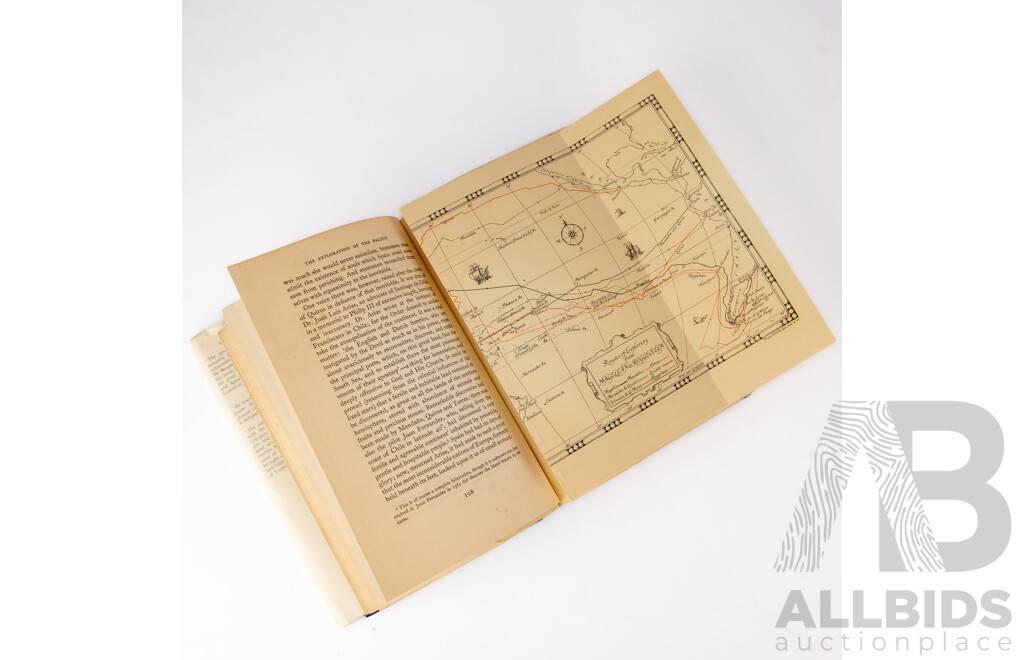 Rare Book, Signed by Author, 'The Exploration of the Pacific', J C Beaglehole, Adan & Charles Black, 1947, Hardcover with Dust Jacket