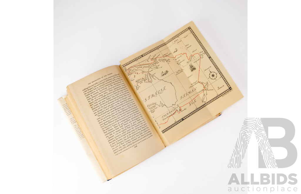 Rare Book, Signed by Author, 'The Exploration of the Pacific', J C Beaglehole, Adan & Charles Black, 1947, Hardcover with Dust Jacket