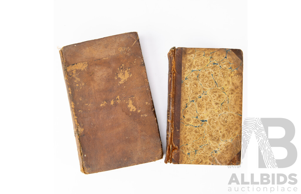 Selectae E Profanis Scriptoribus Historiae, London, 1784, Along with Popes Odyssy of Homer, 1820, Both Harcovers