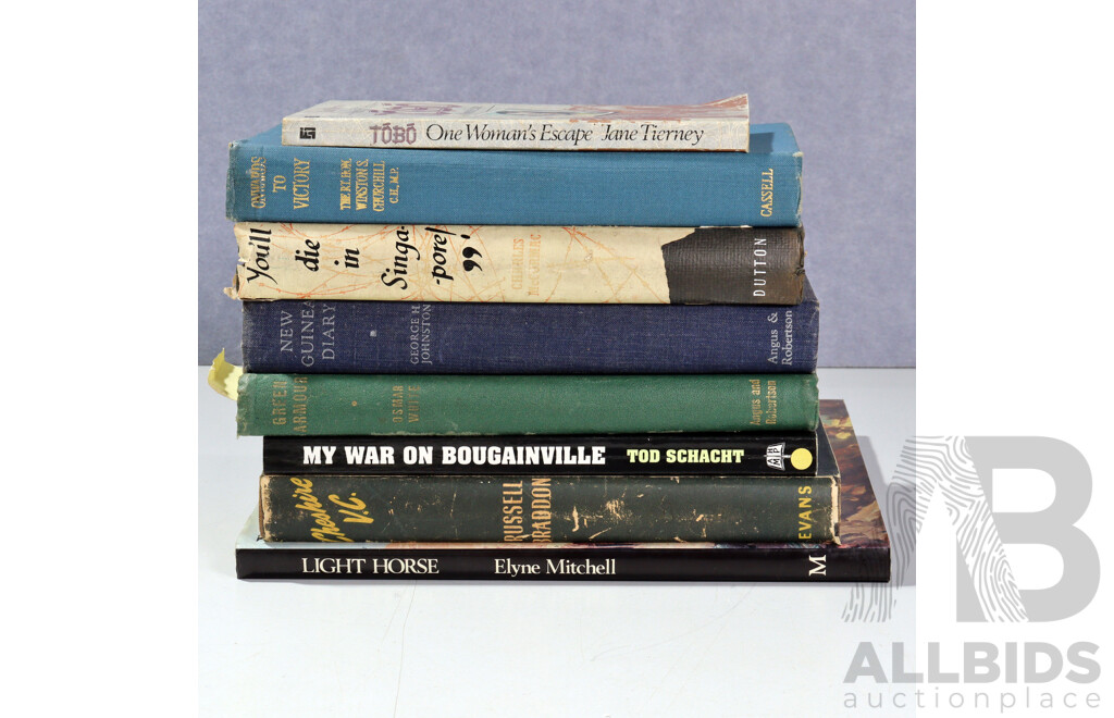 Collection Books Regarding Allied War Experience
