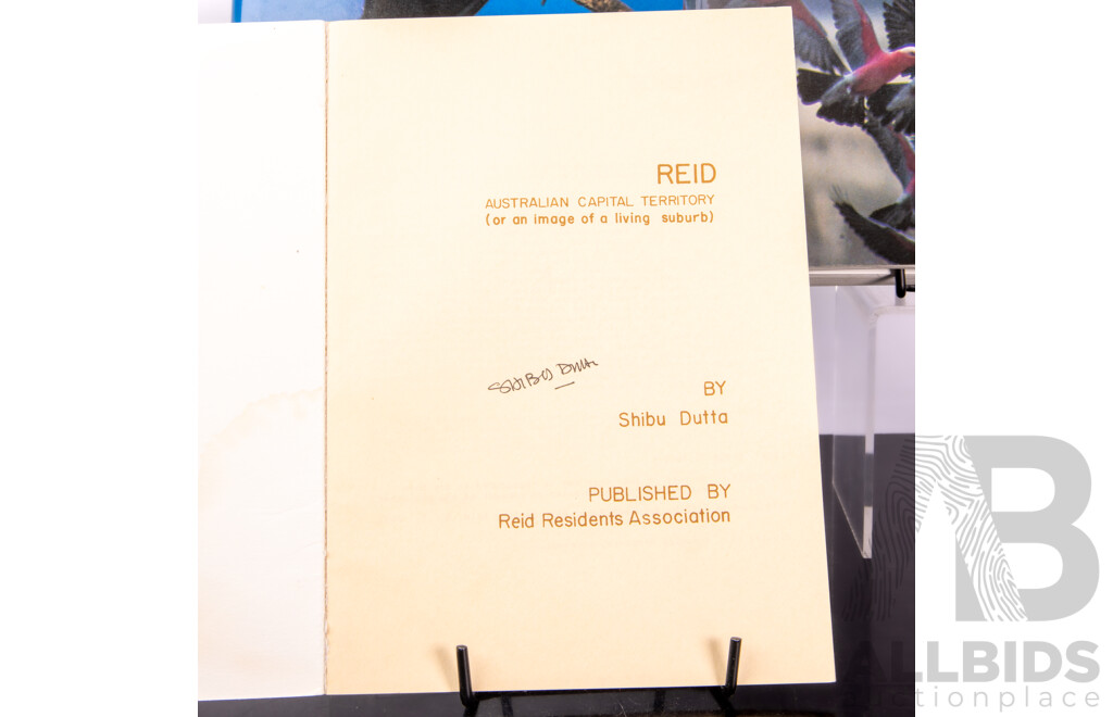 Collection Books Regarding Canberra Including Birds of the ACT and More