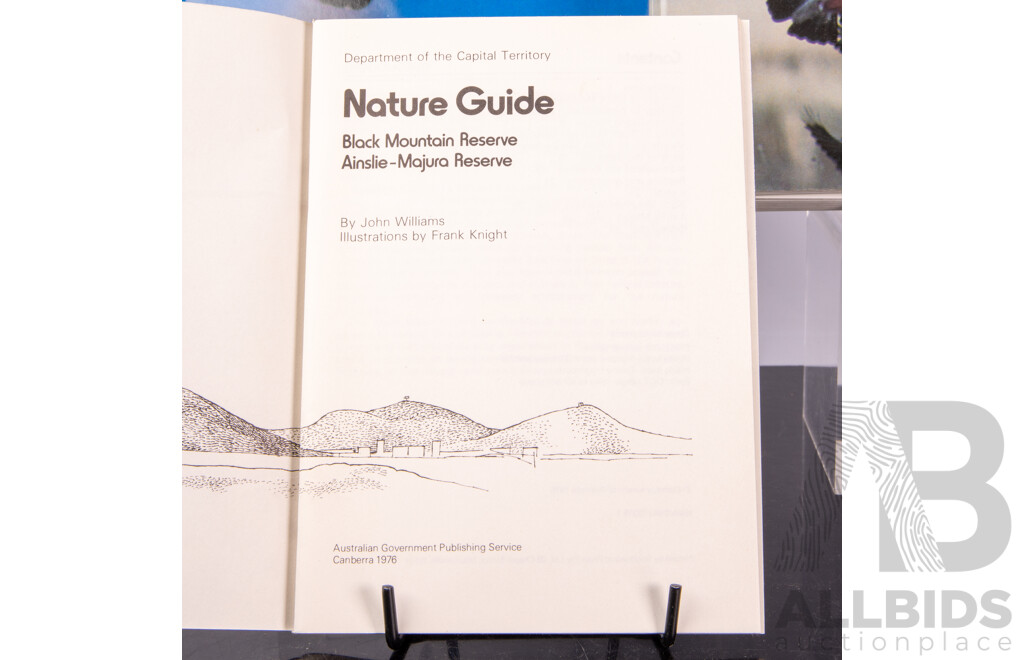 Collection Books Regarding Canberra Including Birds of the ACT and More