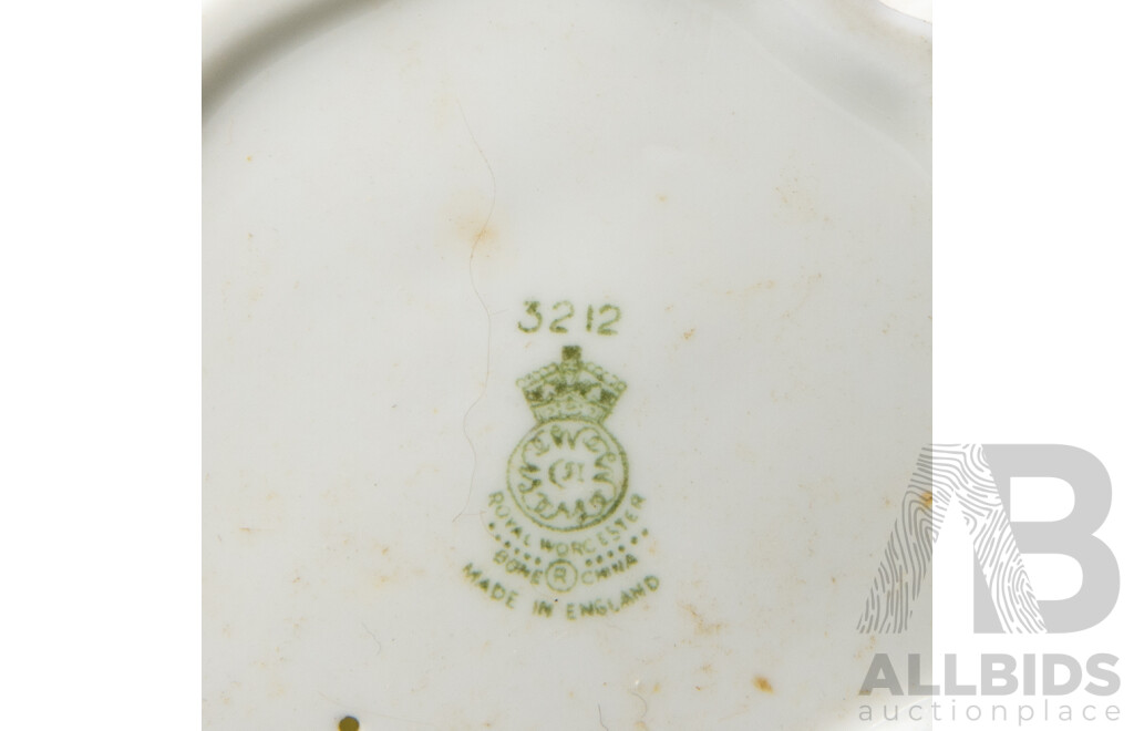 Collection Items Including Pair Kosta Boda Snowball Votives, Two Studio Pottery Vases, Four Pieces Antique Dresden Porcelain, Belleek Porcelain Vase & Millefiori Vase