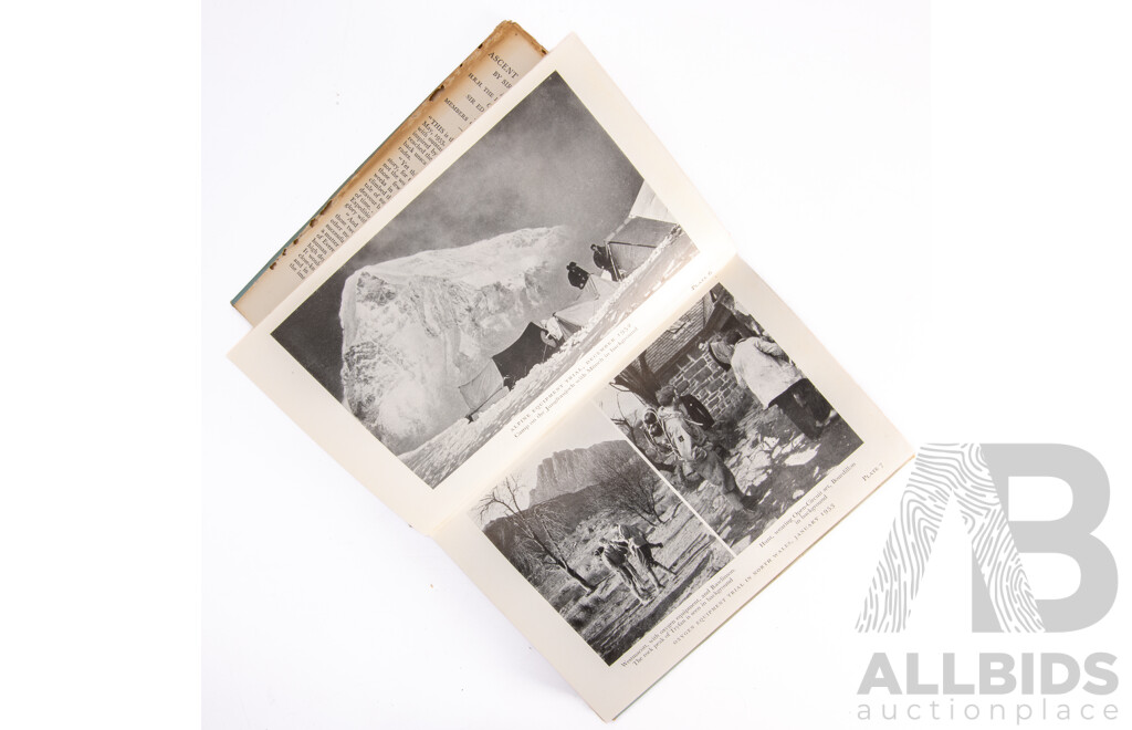 First Edition, 'The Ascent of Everest' by Sir John Hunt, 1953, Published by Hodder & Stoughton, Hardcover with Dust Jacket