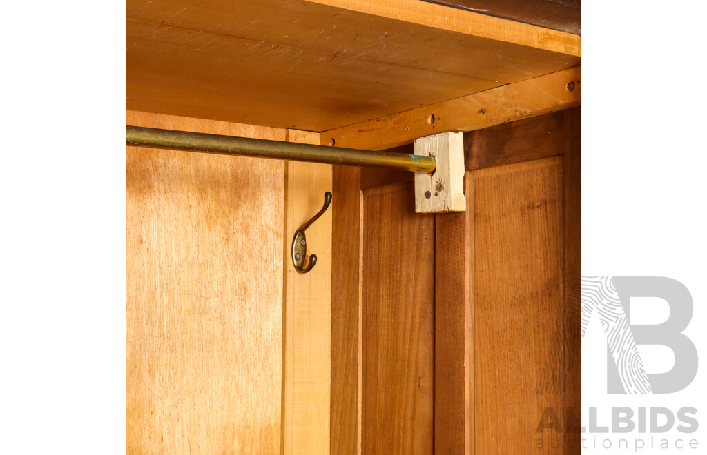 Late Edwardian Mahogany Wardrobe