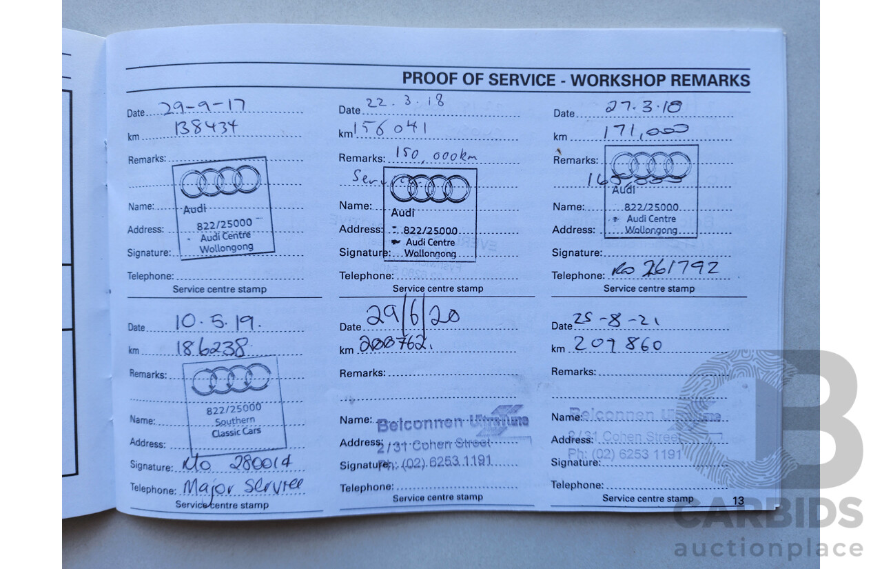 2/2011 Audi A4 2.0 TFSI B8 (8K) MY11 4d Sedan Silver 2.0L
