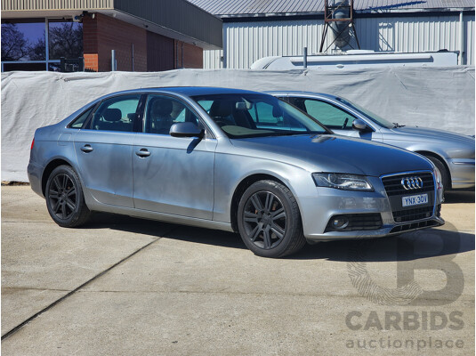 2/2011 Audi A4 2.0 TFSI B8 (8K) MY11 4d Sedan Silver 2.0L