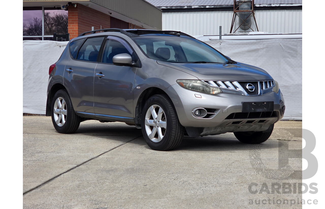 6/2011 Nissan Murano Ti Z51 MY10 4d Wagon Silver 3.5L