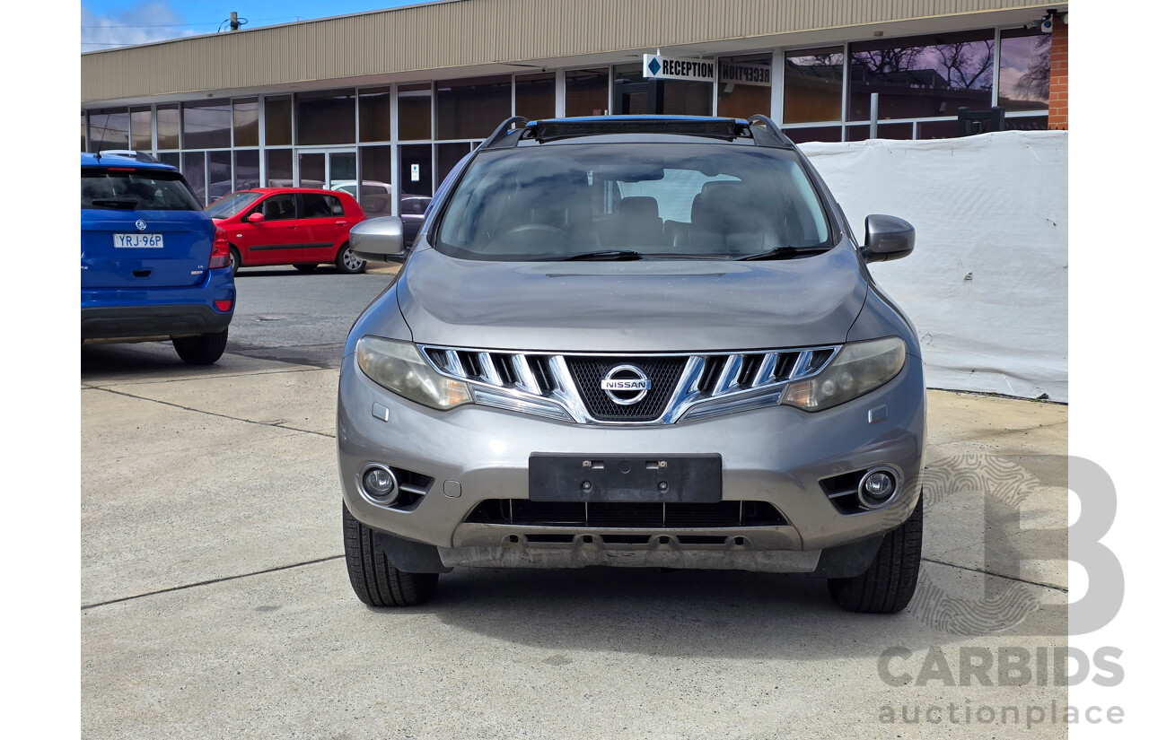6/2011 Nissan Murano Ti Z51 MY10 4d Wagon Silver 3.5L