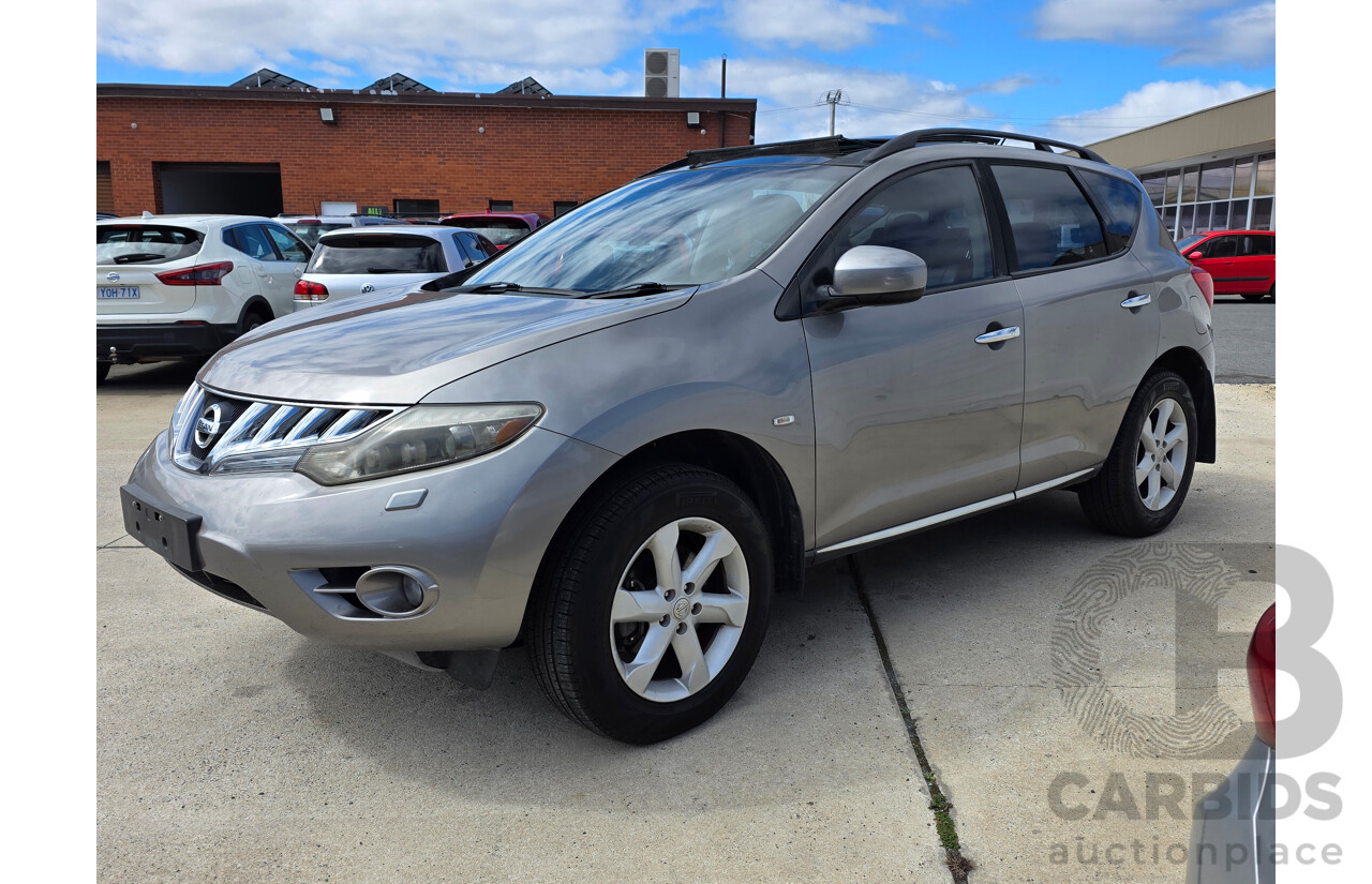 6/2011 Nissan Murano Ti Z51 MY10 4d Wagon Silver 3.5L
