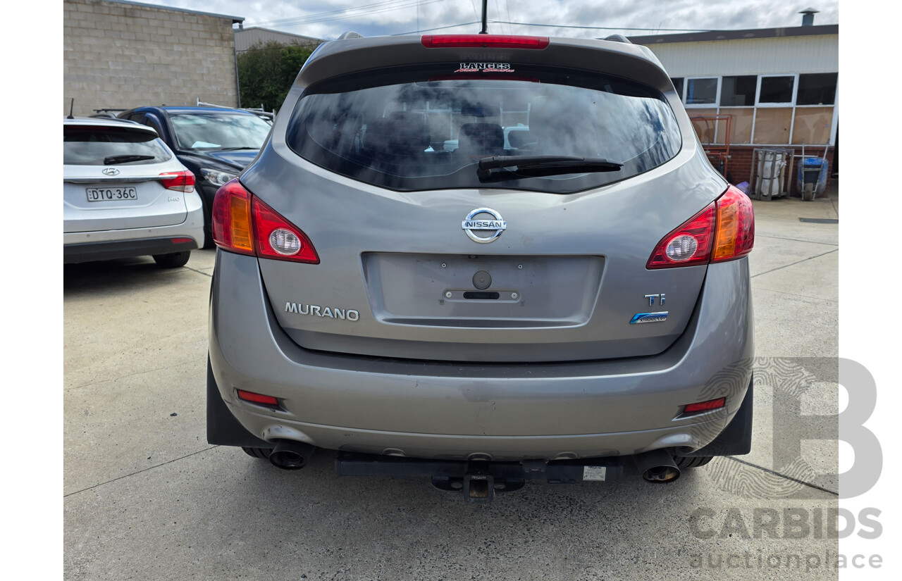 6/2011 Nissan Murano Ti Z51 MY10 4d Wagon Silver 3.5L