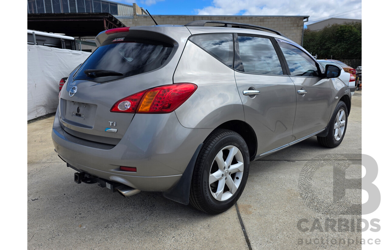 6/2011 Nissan Murano Ti Z51 MY10 4d Wagon Silver 3.5L
