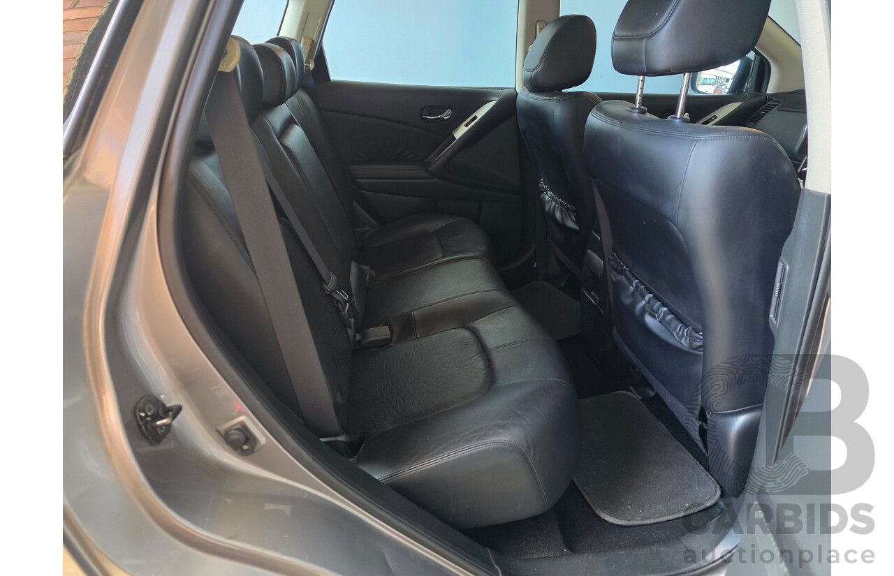 6/2011 Nissan Murano Ti Z51 MY10 4d Wagon Silver 3.5L