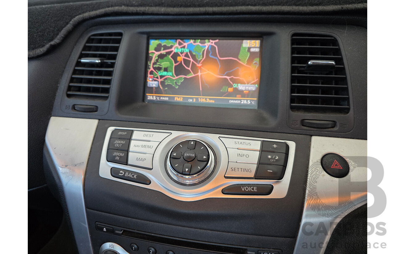 6/2011 Nissan Murano Ti Z51 MY10 4d Wagon Silver 3.5L