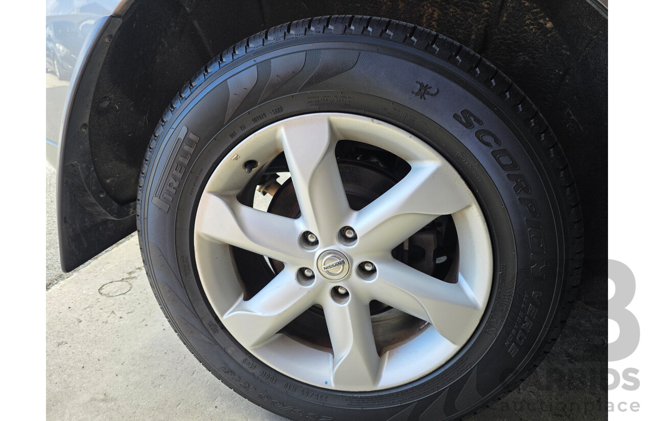 6/2011 Nissan Murano Ti Z51 MY10 4d Wagon Silver 3.5L