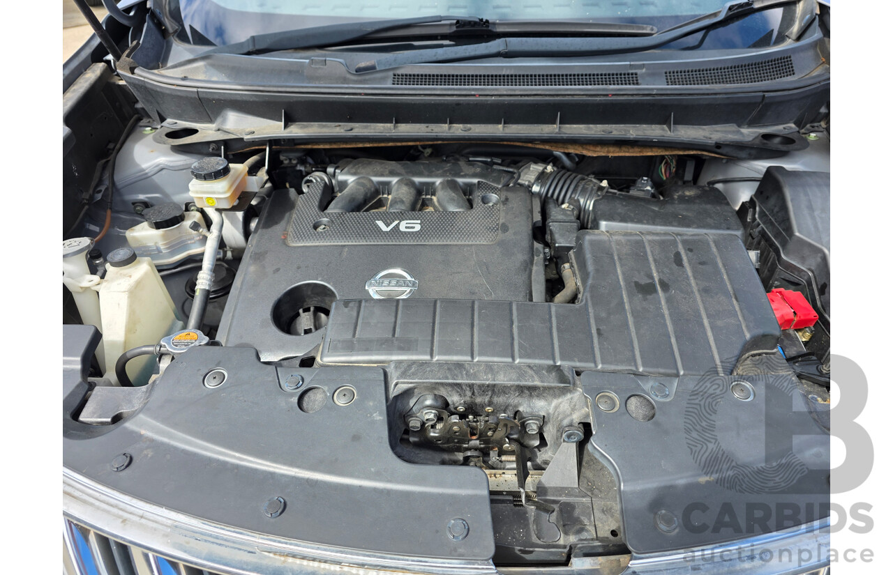 6/2011 Nissan Murano Ti Z51 MY10 4d Wagon Silver 3.5L