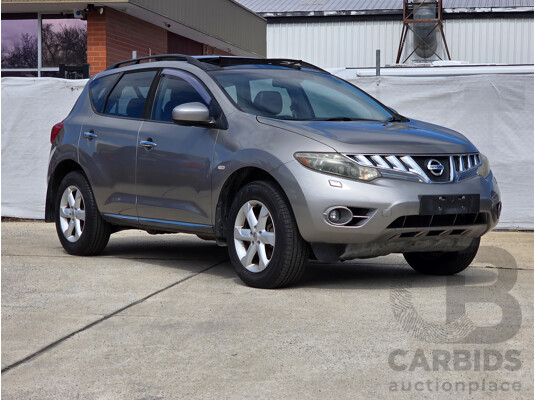6/2011 Nissan Murano Ti Z51 MY10 4d Wagon Silver 3.5L