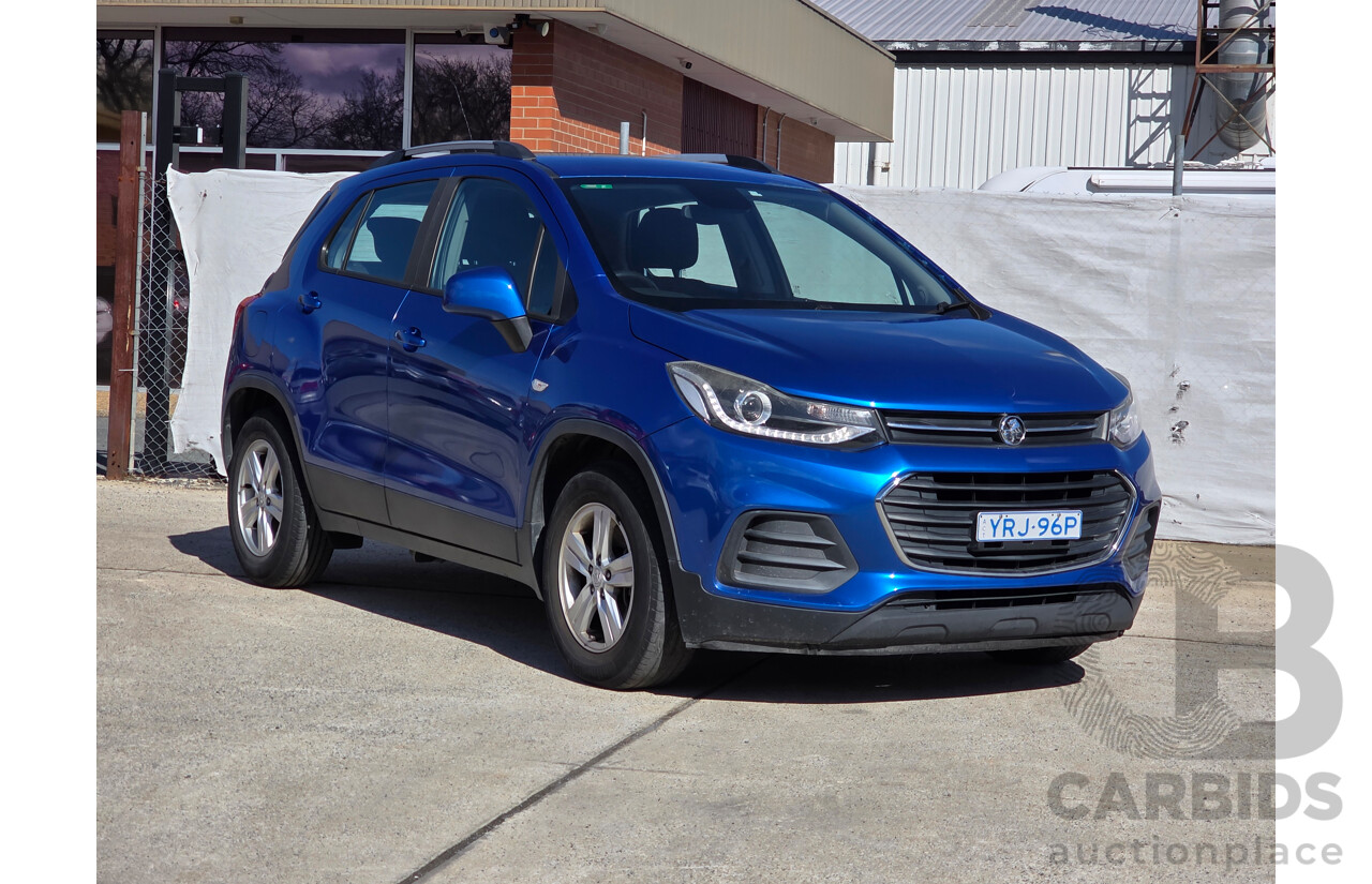 06/2017 Holden Trax LS Turbo TJ MY17 4D Wagon Blue 1.4L