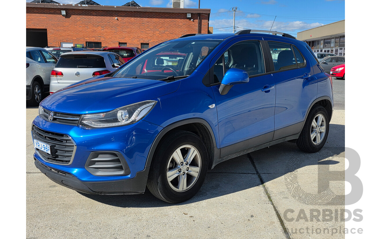 06/2017 Holden Trax LS Turbo TJ MY17 4D Wagon Blue 1.4L