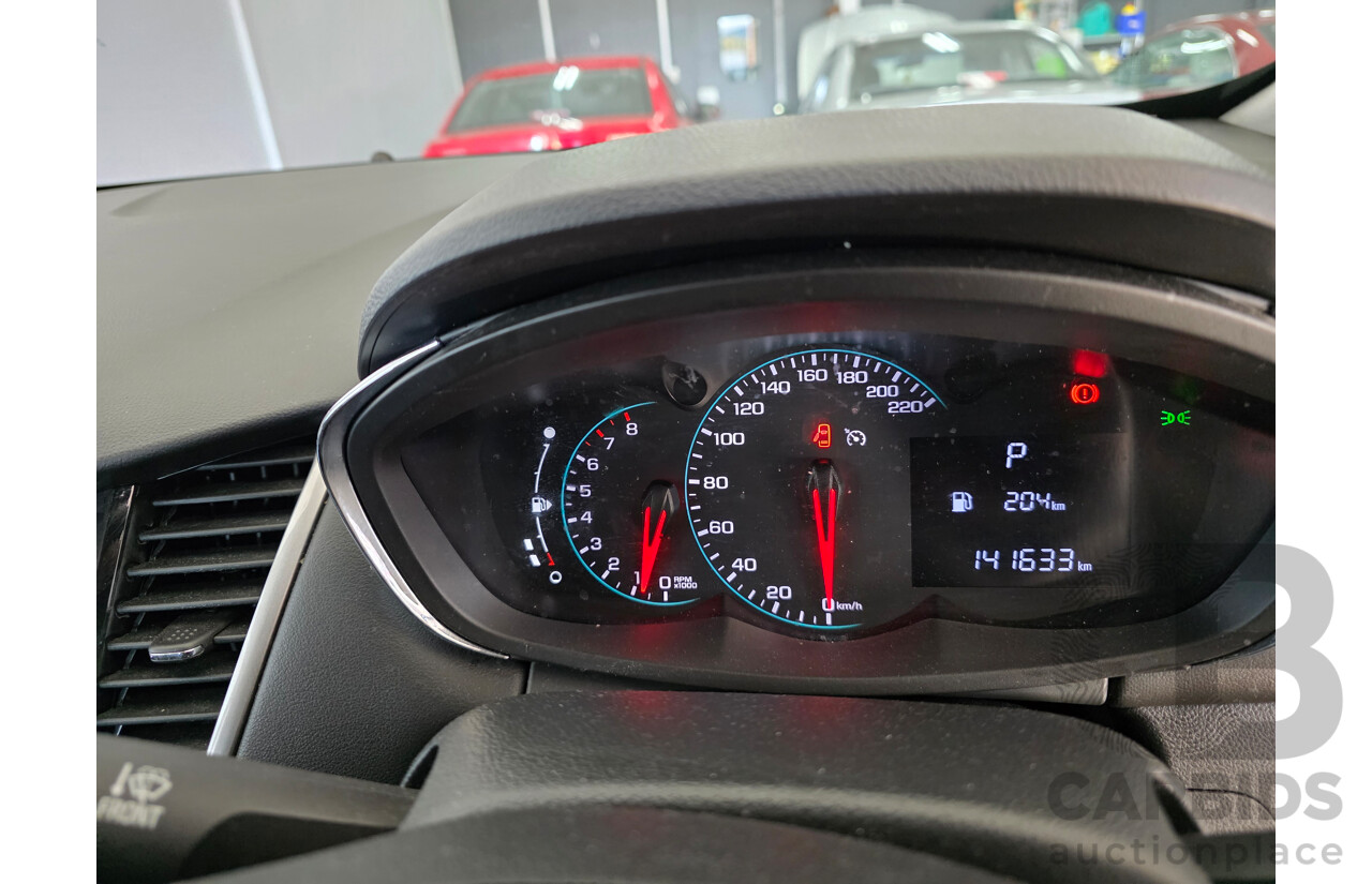 06/2017 Holden Trax LS Turbo TJ MY17 4D Wagon Blue 1.4L